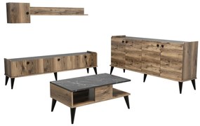 Mobilier living Lydie 2 (Nuc + marmură). 1088211