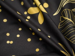 Lenjerie din microfibra VISATA negru Dimensiune lenjerie de pat: 70 x 80 cm | 140 x 200 cm