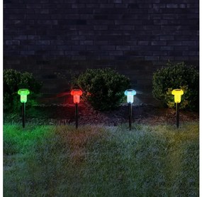 Globo 33987-4 - Set 4x LED RGB lămpi solare LED/0,05W/3V IP44