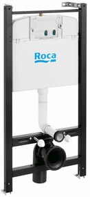 Rama incastrata Roca Active pentru WC suspendat, cu rezervor si clapeta actionare dubla