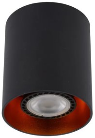 Spot BIDO 1xGU10/50W/230V negru Lucide 22965/01/30