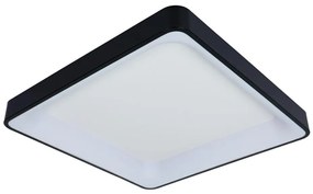 Brilagi - Plafonieră LED reglabilă FALCON II LED/125W/230V 60x60 cm neagră + telecomandă