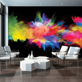 Fototapet - Explozie colorată din pudră (254x184 cm)