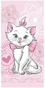 Disney Marie Aristocat prosop de baie, prosop de plajă 70x140cm