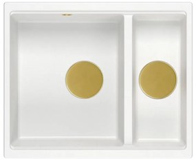 Chiuveta din granit Logan 150 alb