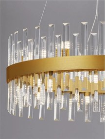 Lustra suspendata eleganta design modern Crown 75cm