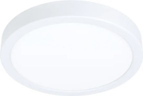 Eglo 901333 - Plafonieră LED FUEVA pentru baie, 11,5 W, 230 V, Ø21,1 cm, IP44, alb