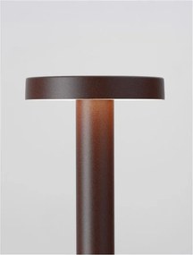 Stalp de exterior pentru terasa sau gradina, MOOD maro H-40cm