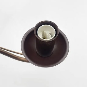 Candelabru ANTON cu lanț, 5 x E14 / 15W / 230V, bronz