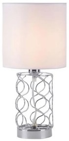 Lampă de masă DEVA 1xE14/40W/230V crom mat Leuchten Direkt 14615-55