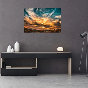 Tablou cu nori (90x60 cm)