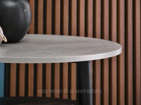 Măsuță de cafea Randolf S (beton + negru). 1111687