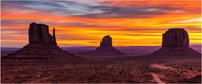 Tablou - Monumentul Valley în Arizona (120x50 cm)