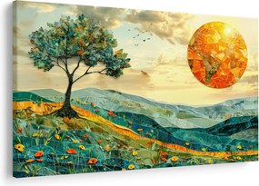 Tablou - Ilustrație peisaj (90x60 cm)