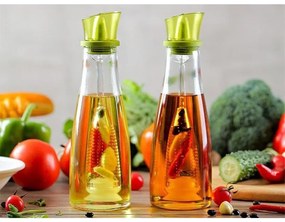 Recipient pentru ulei cu sită de filtrare, 500 ml