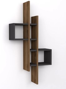 Raft de perete Emag 8 Rafturi, 54 x 108 x 20 cm