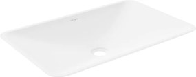 Mexen Esper lavoar pe blat din conglomerat 60 x 38 cm, alb - 23036001