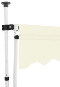 Copertina retractabila manual, crem, 200 cm