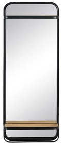Oglindă de perete cu raft 40x100 cm Rachel – Ixia