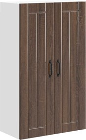 vidaXL Dulap de bucătărie Stejar închis 60 x 31 x 100 cm Lemn compozit