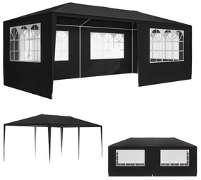 Cort de petrecere NEAPOL, 3x6m, antracit Jurhan