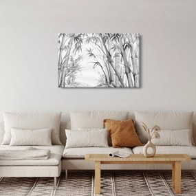 Tablou - Pădure de bambus (90x60 cm)