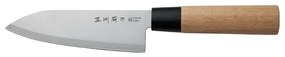 Cutit Osaka Deba, inox, maner lemn, 15 cm