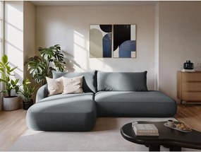 Colțar maro extensibil (cu colț pe partea stângă/cu șezlong) Hale – Makamii