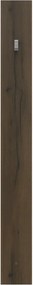 Cuier de perete NEPO PLUS, stejar, PAL laminat, 15x135 cm
