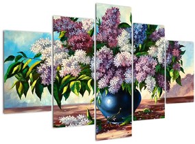 Tablou - Buchet de liliac (150x105 cm)