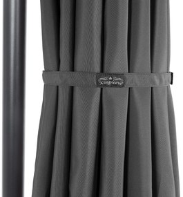 Deuba Umbrela de soare LED Mali Ø330 cm - antracit