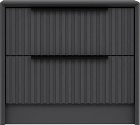Noptieră Kale Luxe Anthracite