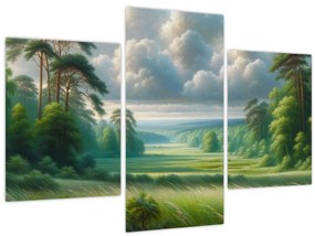 Tablou - Peisaj verde (90x60 cm)