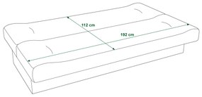 Canapea două locuri Luminous (bej). 1056682