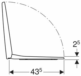 Capac wc Geberit Selnova