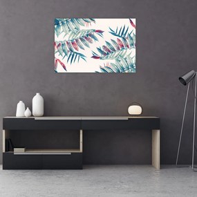 Tablou - Frunze tropicale (90x60 cm)
