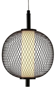 Lustră LED suspendată pe cablu PUMA, 10W, 230V, Ø20 cm, negru