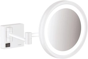 Hansgrohe AddStoris oglindă cosmetică 21.7x21.7 cm rotund cu iluminare alb 41790700