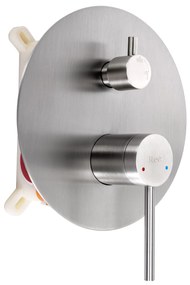 Set de dus incastrat Rea Foss Clif Nickel Brush + BOX