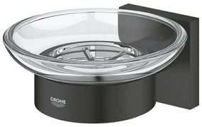 Grohe Start Cube sapuniera perete negru-transparent 410962430