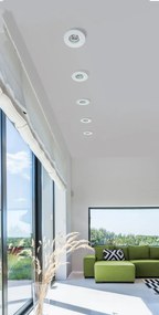 Spot de exterior incastrabil IP65 IKA ROUND negru
