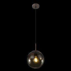 Lustra / Pendul modern 20cm VARUS maro/chihlimbar