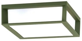 Orion - Corp de iluminat exterior HENRY 2xE27/15W/230V 26x26 cm IP44 verde