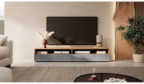 Dulap TV Redcan 180  (stejar wotan + gri). 1098683