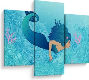 Tablou - Sirena (90x60 cm)