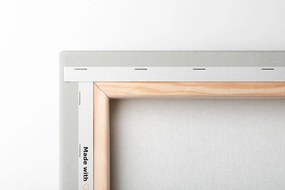 Tablou frunze de lux cu atingere de minimalism