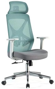 Scaun ergonomic Babs-H, spatar Mesh, sezut textil