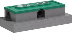 Rigola pentru dus Hansgrohe uBox universal pentru instalare plata