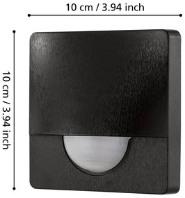 Senzor de mișcare de perete (înălțime 10 cm) DETECT ME 3 – EGLO