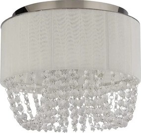 Searchlight 62617-3CC - Plafonieră BELLANO, 3xG9/7W/230V, Ø 30 cm, albă